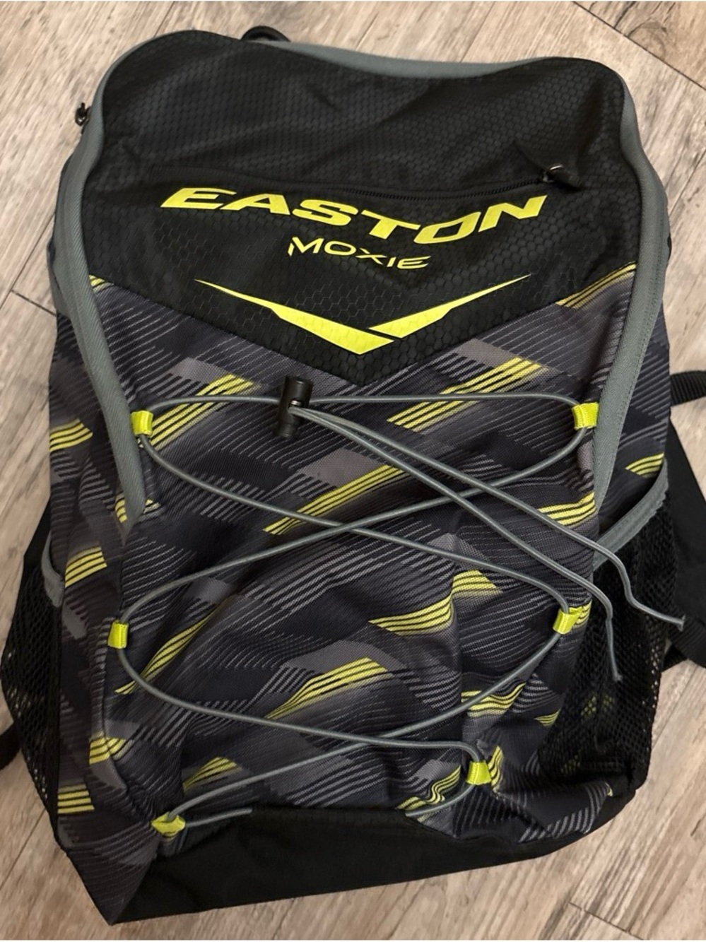 Easton Baseball Moxie Black & Yellow Men’s Athletic Backpack